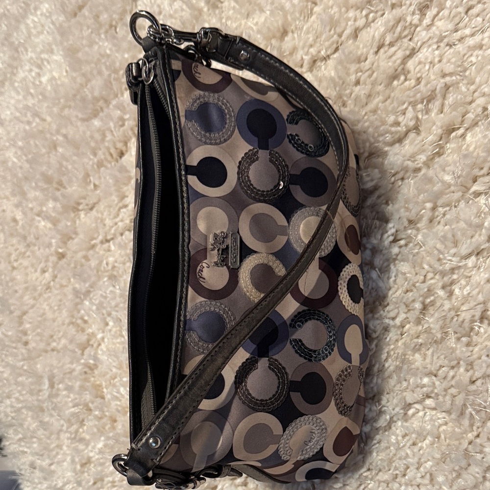 Coach Multicolor Signature Shoulder Bag
